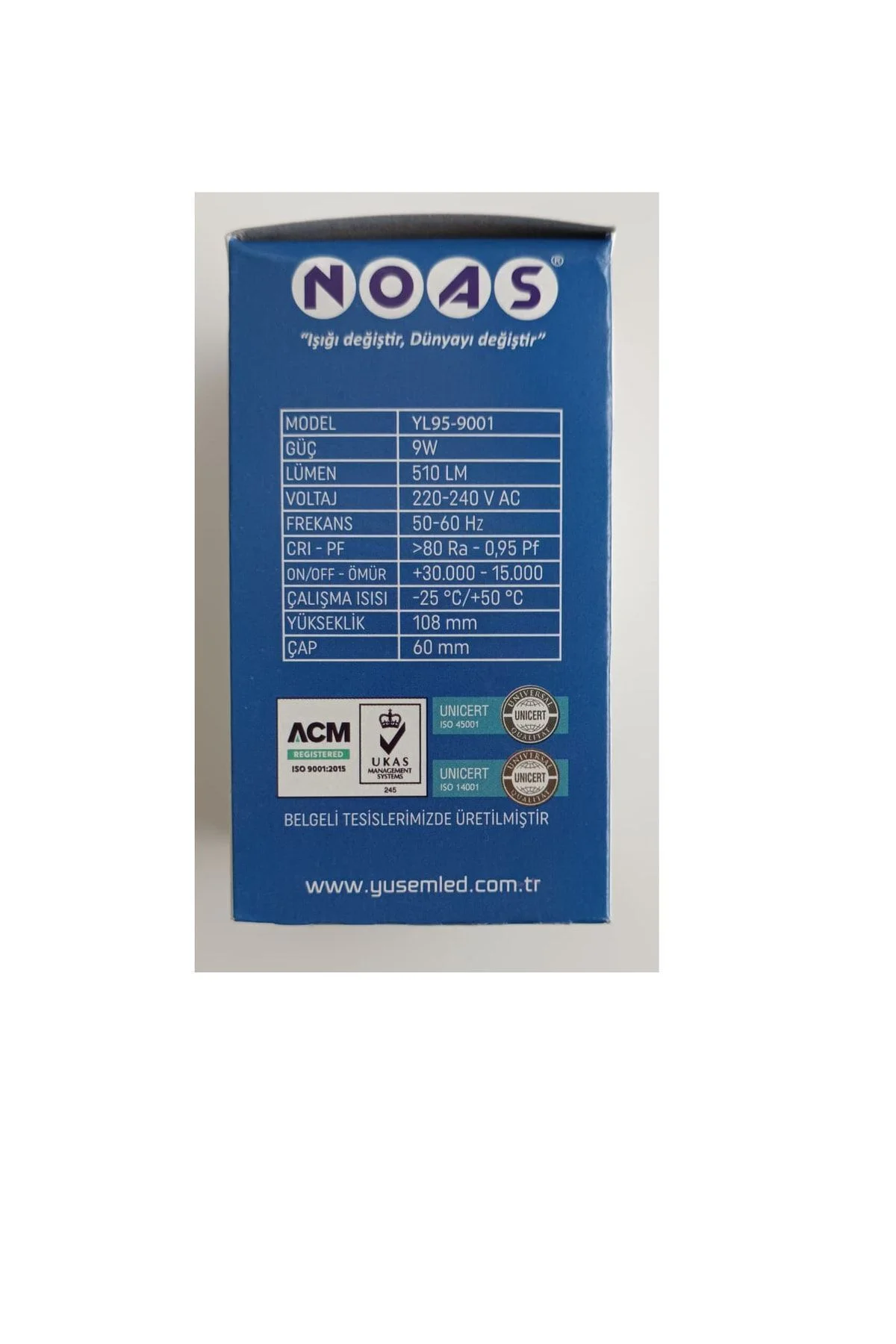Noas 9w Tasarruflu Led Ampul 10 Adet - Görsel 5