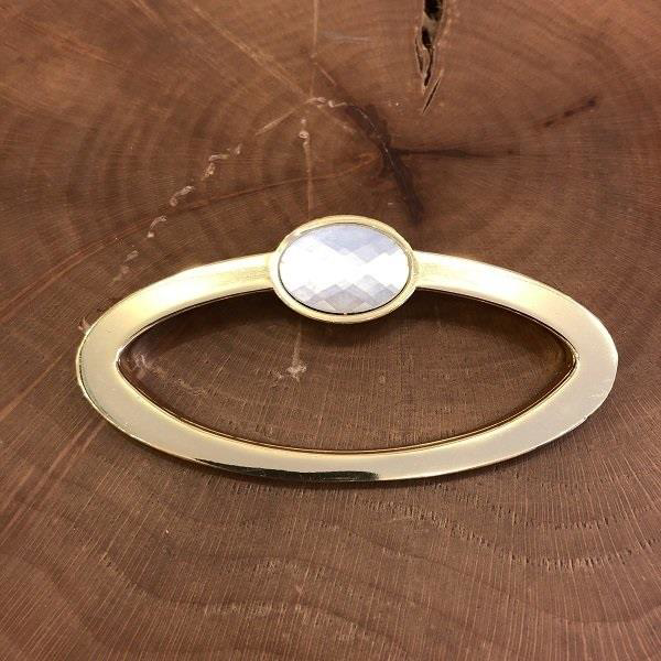 Nobel Javel Taşlı Kulp 64mm Altın