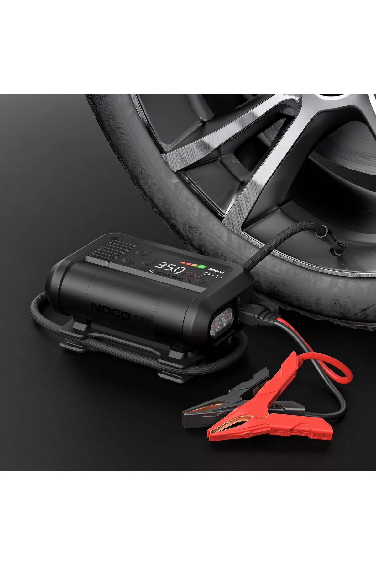 NOCO AX65 12V Lityum 2000Amp Akıllı Akü Takviye + Pompa + Powerbank + Led Lamba