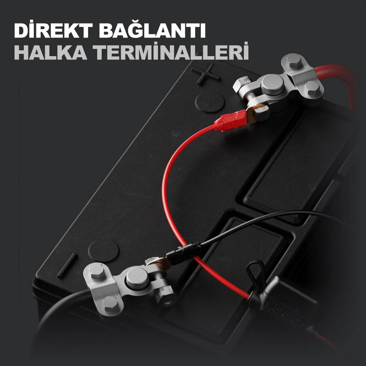 NOCO GC014 Maşalı Akü Bağlantı Kablosu NOCO GC014 Maşalı Akü Bağlantı Kablosu