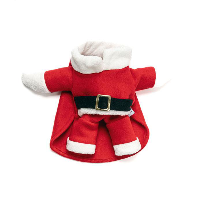 Max Design Noel Baba Kostüm Orta İrk Köpeklere Uygun Polar Göğüs61-66Cm Sirt