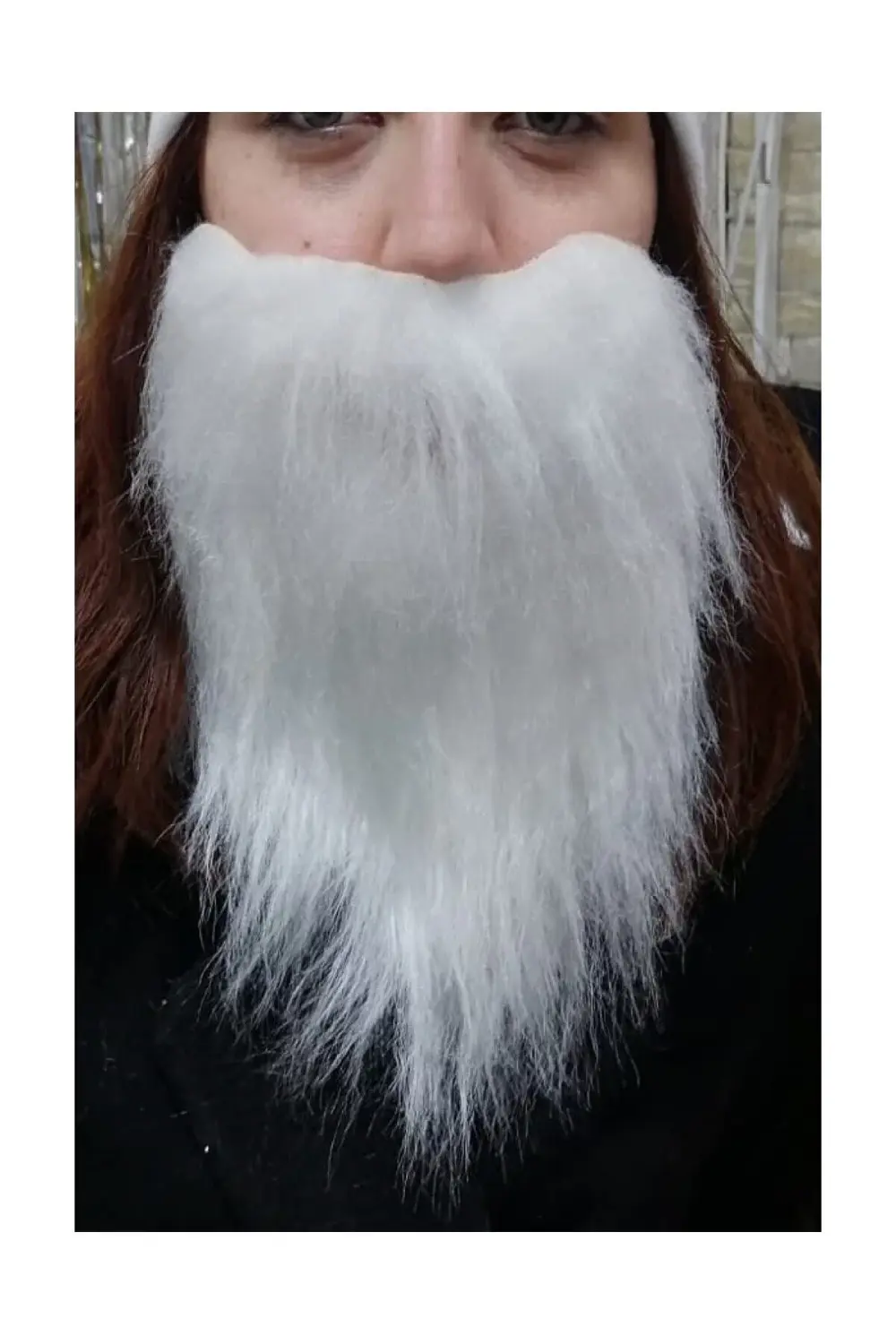 Parti Kırtasiye Noel Baba Sakalı - Yılbaşı Sakalı - Noel Baba Takma Sakal - Yetiş