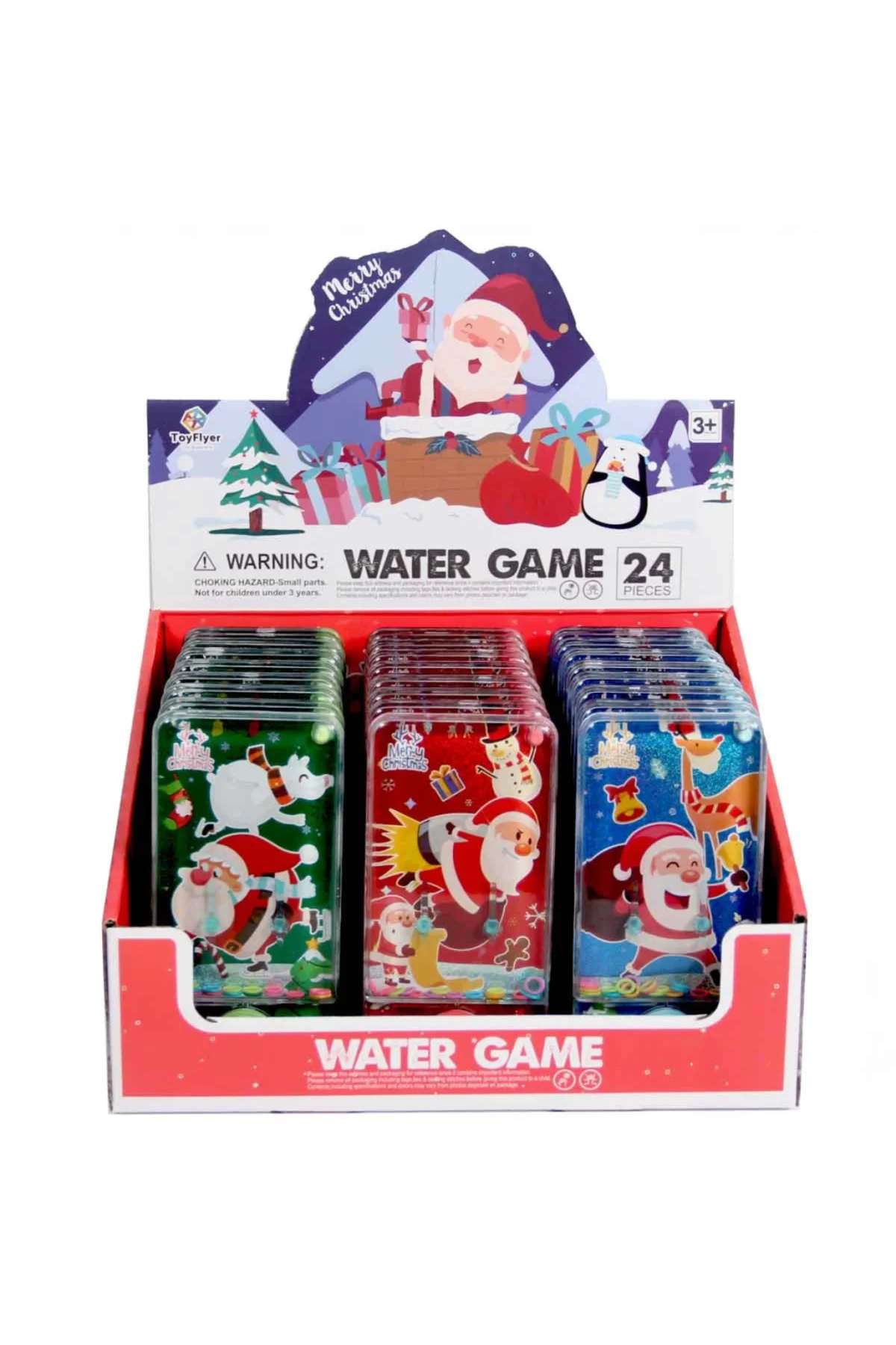 Noel Baba Temalı Retro Su Oyunu