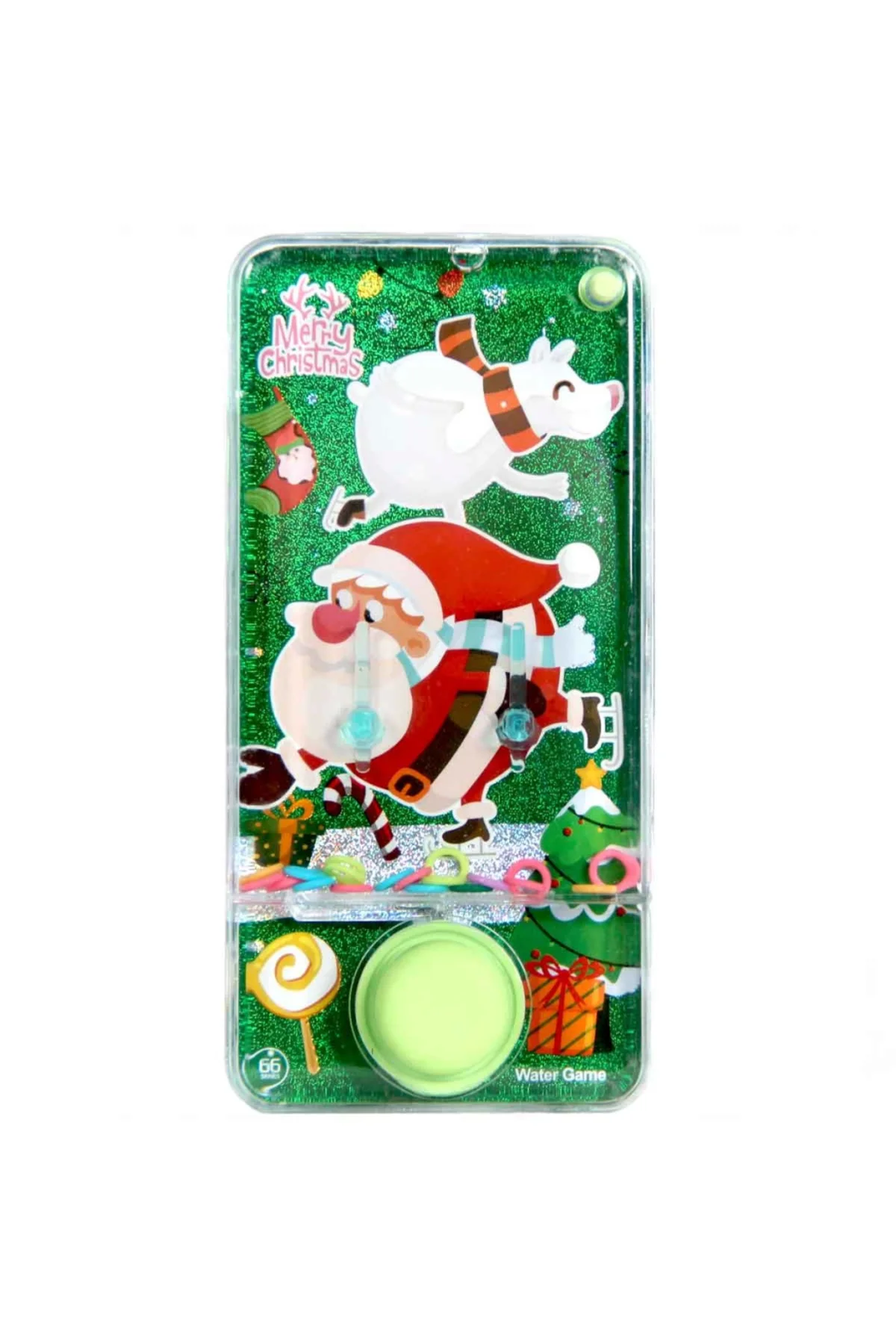 Noel Baba Temalı Retro Su Oyunu