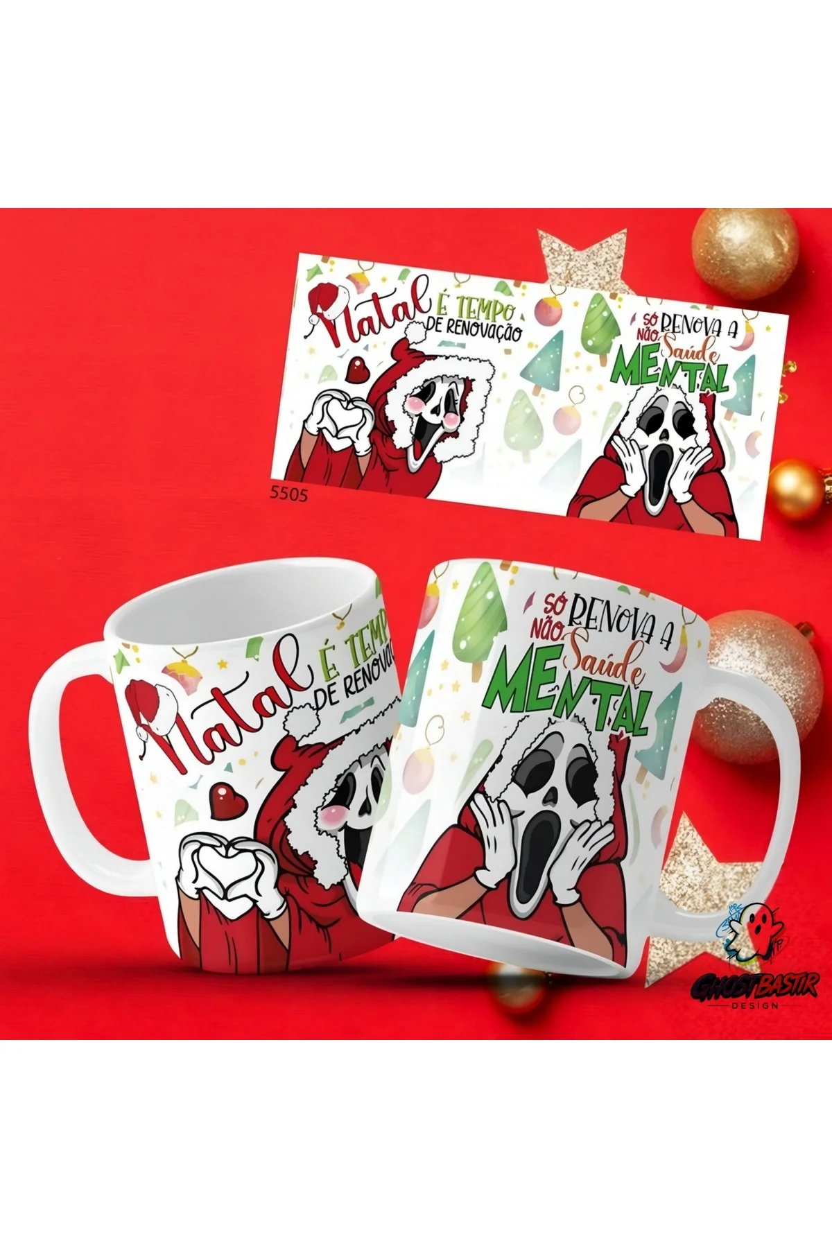 Noel | Yılbaşı Kupa Bardak | Tek Adet K0627 Noel | Yılbaşı Kupa Bardak | Tek Adet K0627