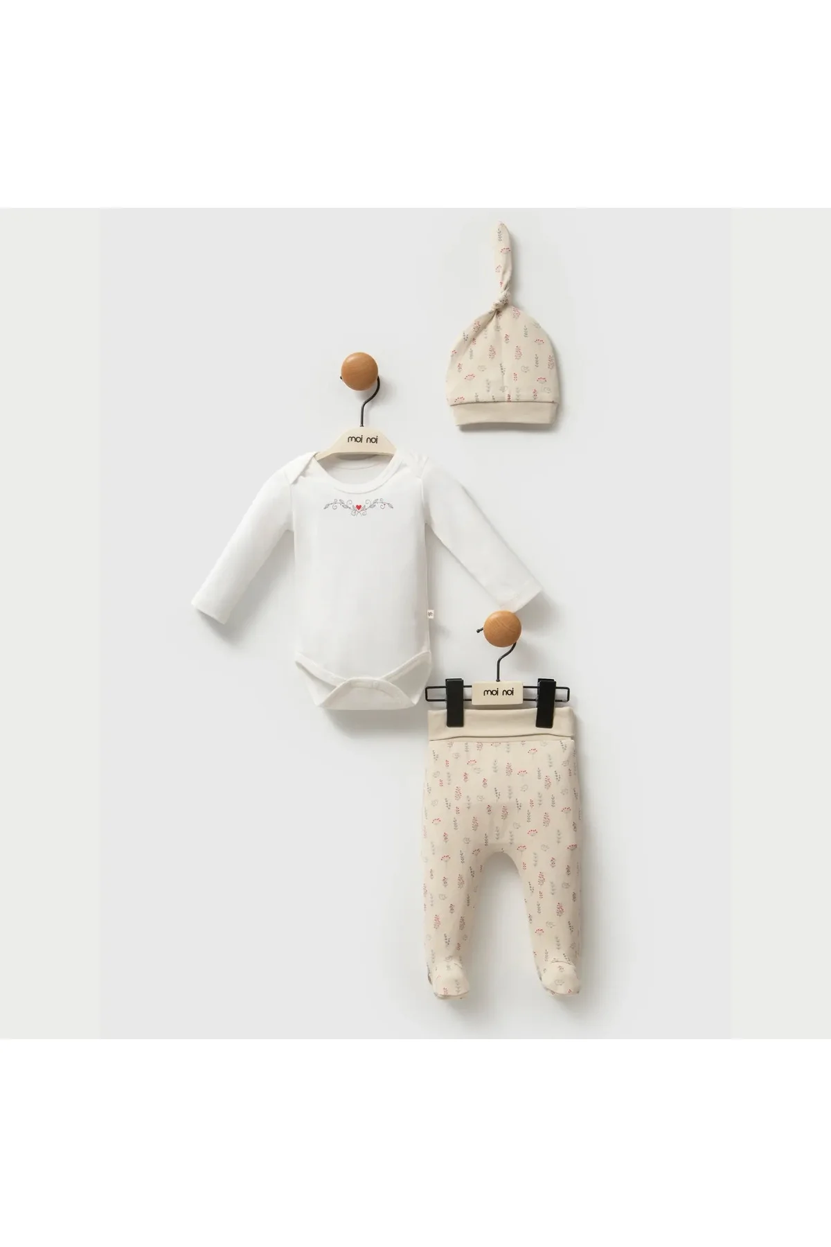 Noi Kokina Şapka Body Pantolon MNB5334 Bej