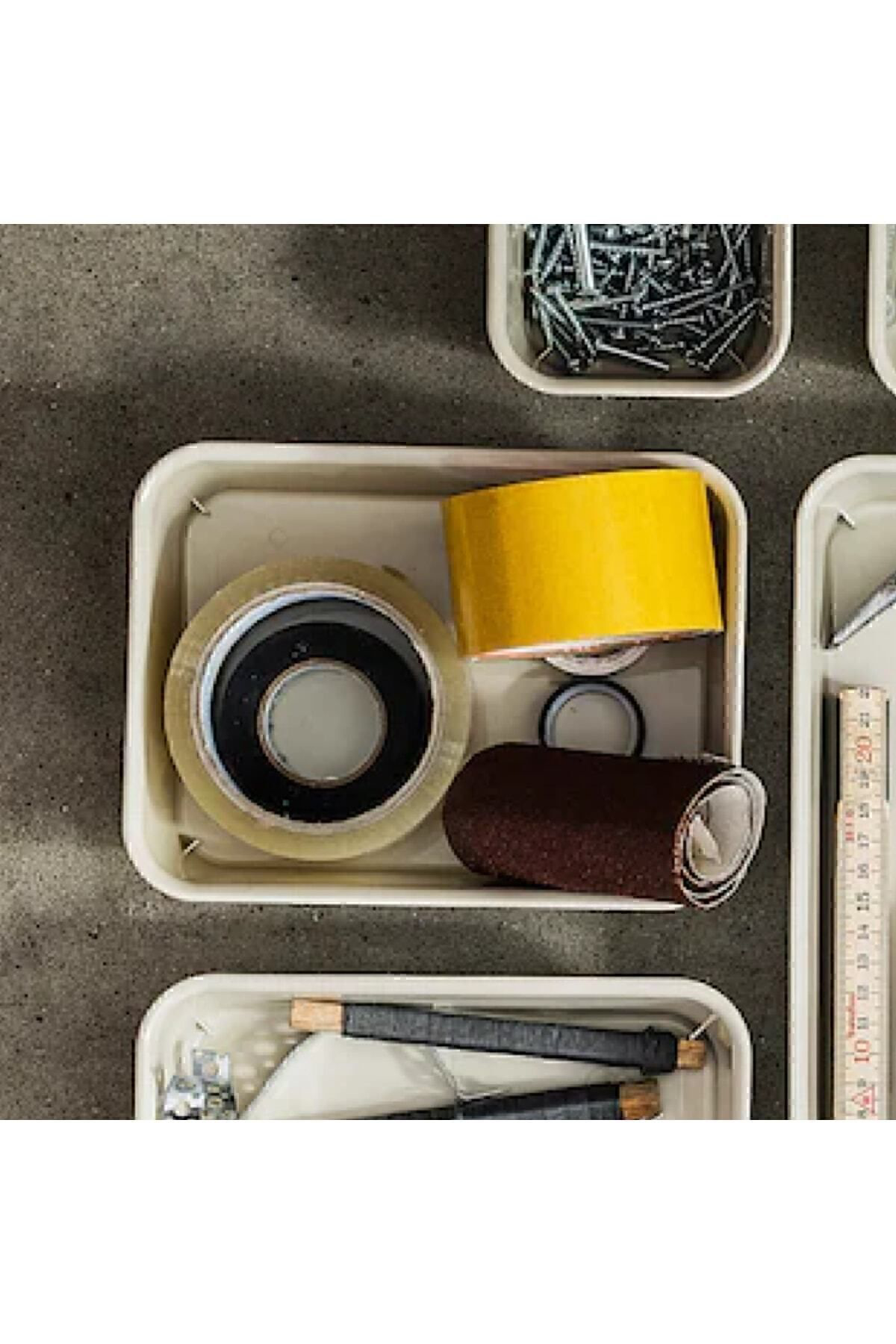 İkea Nojıg Bej 15X20x5 Cm Kutu Organızer Düzenleyici Masaüstü Çekmece 