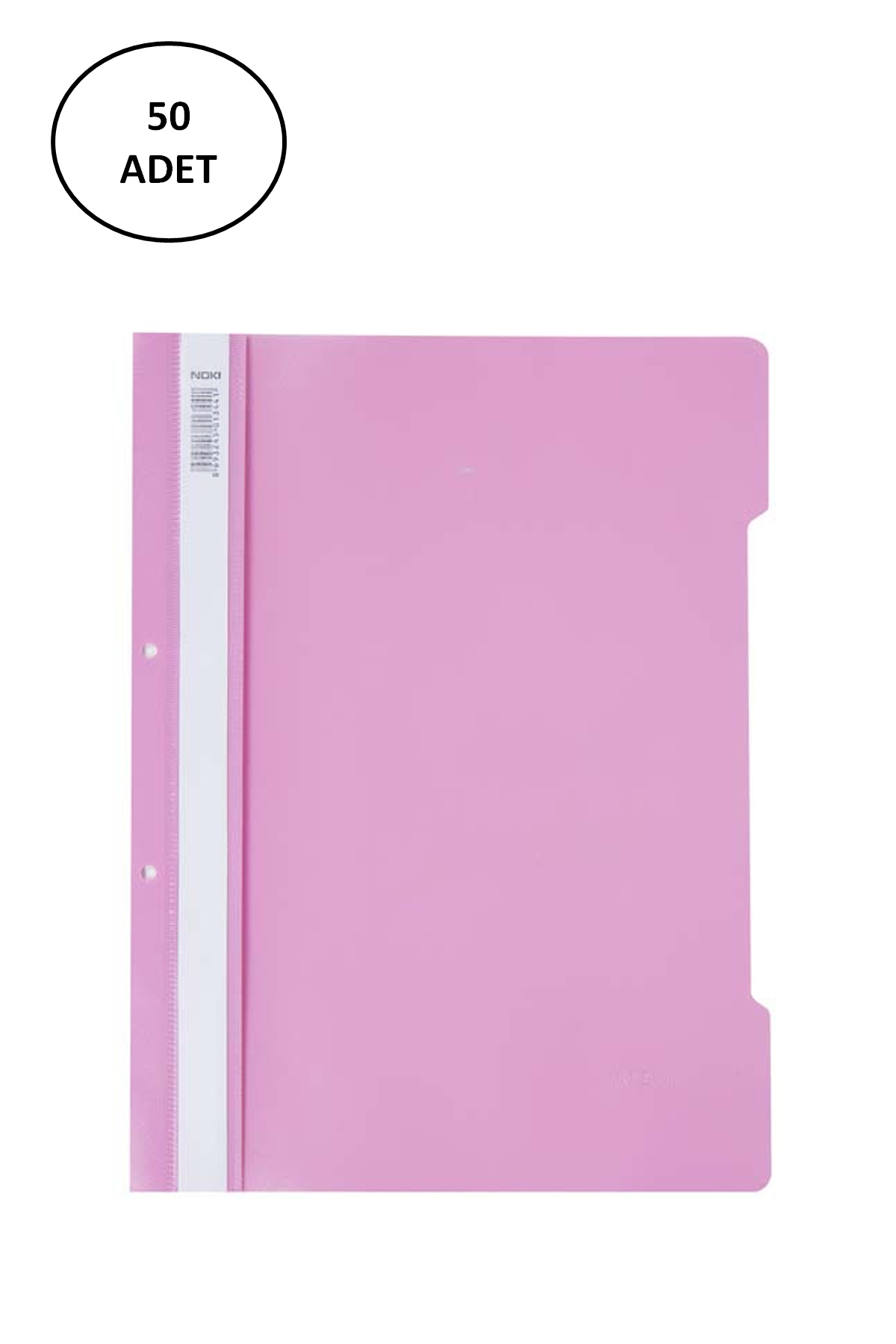 Just Cheap Store Noki Telli Dosya Xl Pembe 50 Li