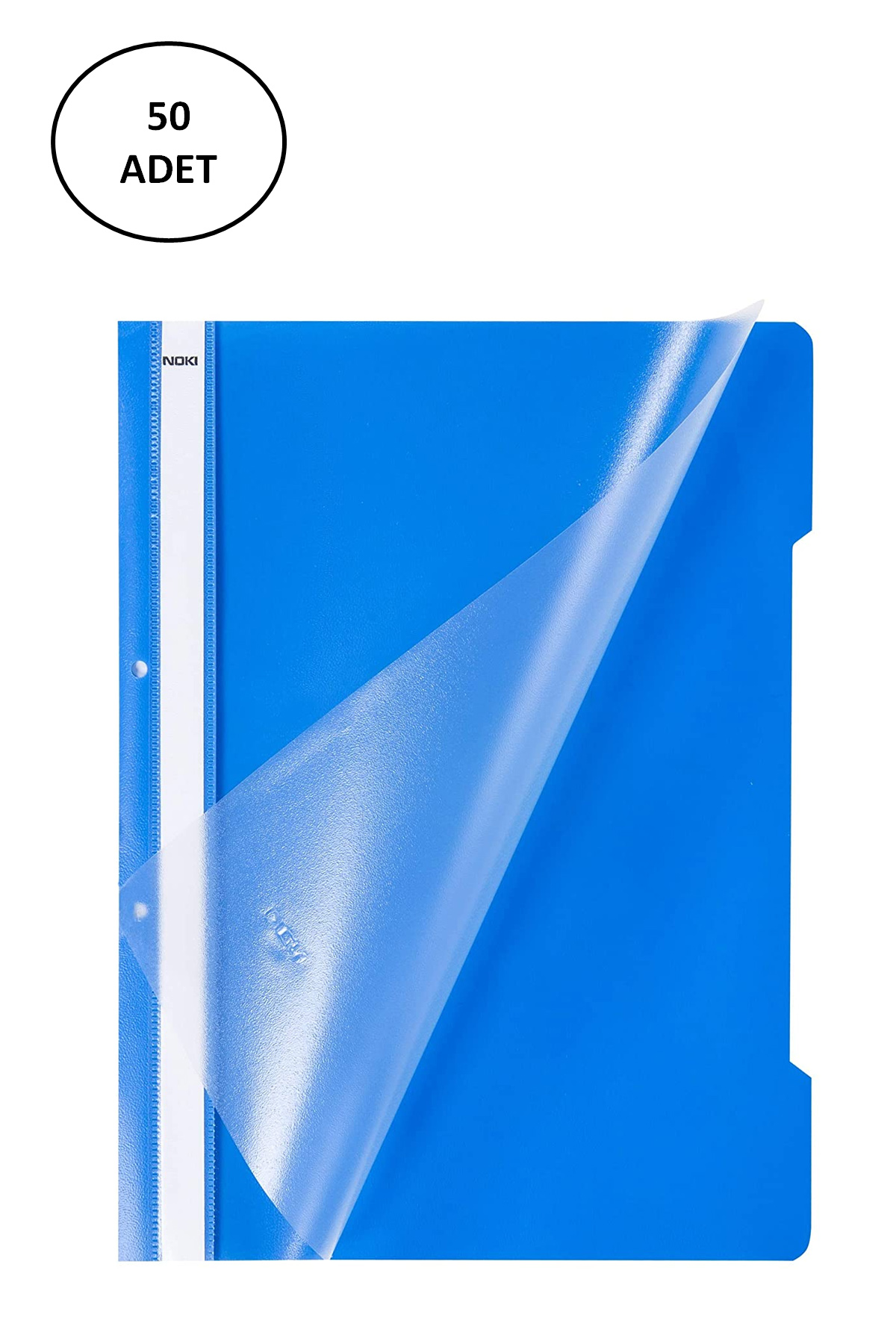 Just Cheap Store Noki Telli Dosya Xl Mavi 50 Li