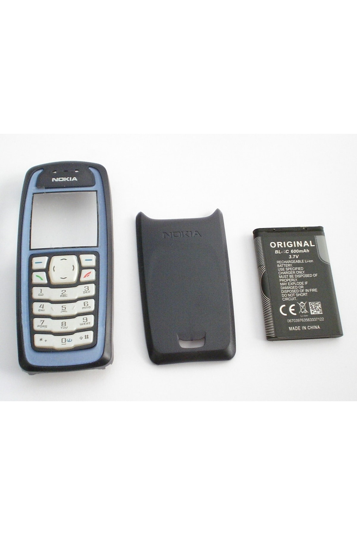 Nostaljik Nokia 3100 Kapak Ve Tuş Takımı + Bl-5C Batarya