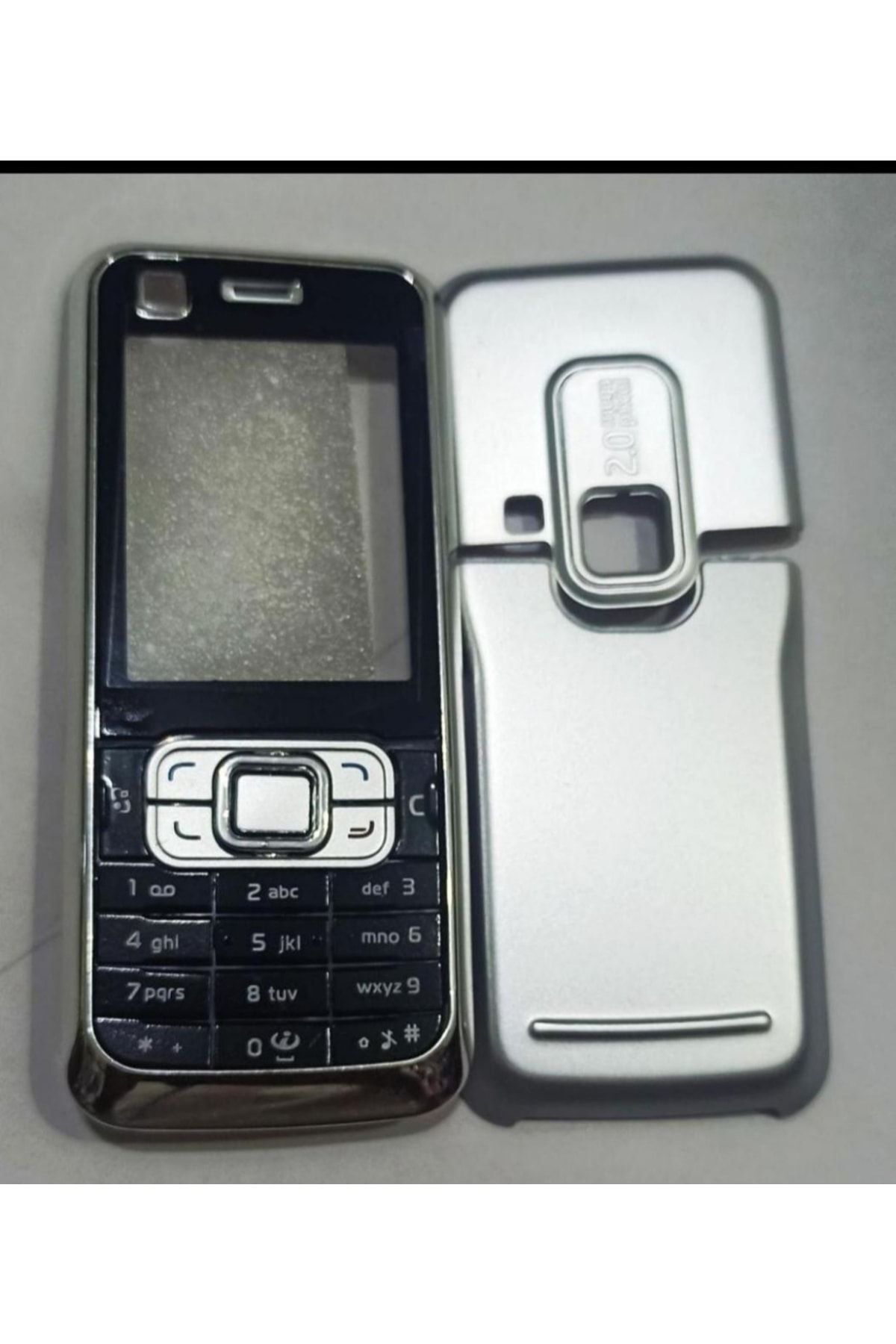 Blackdemss Nokia 6120C Orjinal Komple Ön Kapak Arka Kapak Tuş Takımı