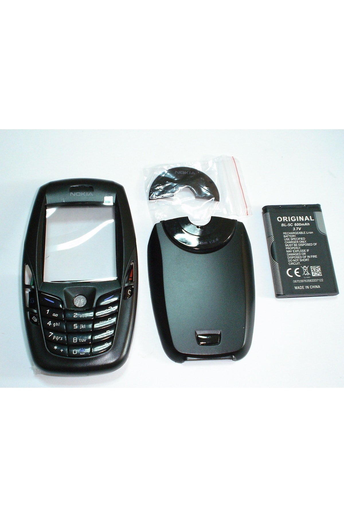 Nostaljik Nokia 6600 Kapak Ve Tuş Takımı Sıfır Batarya