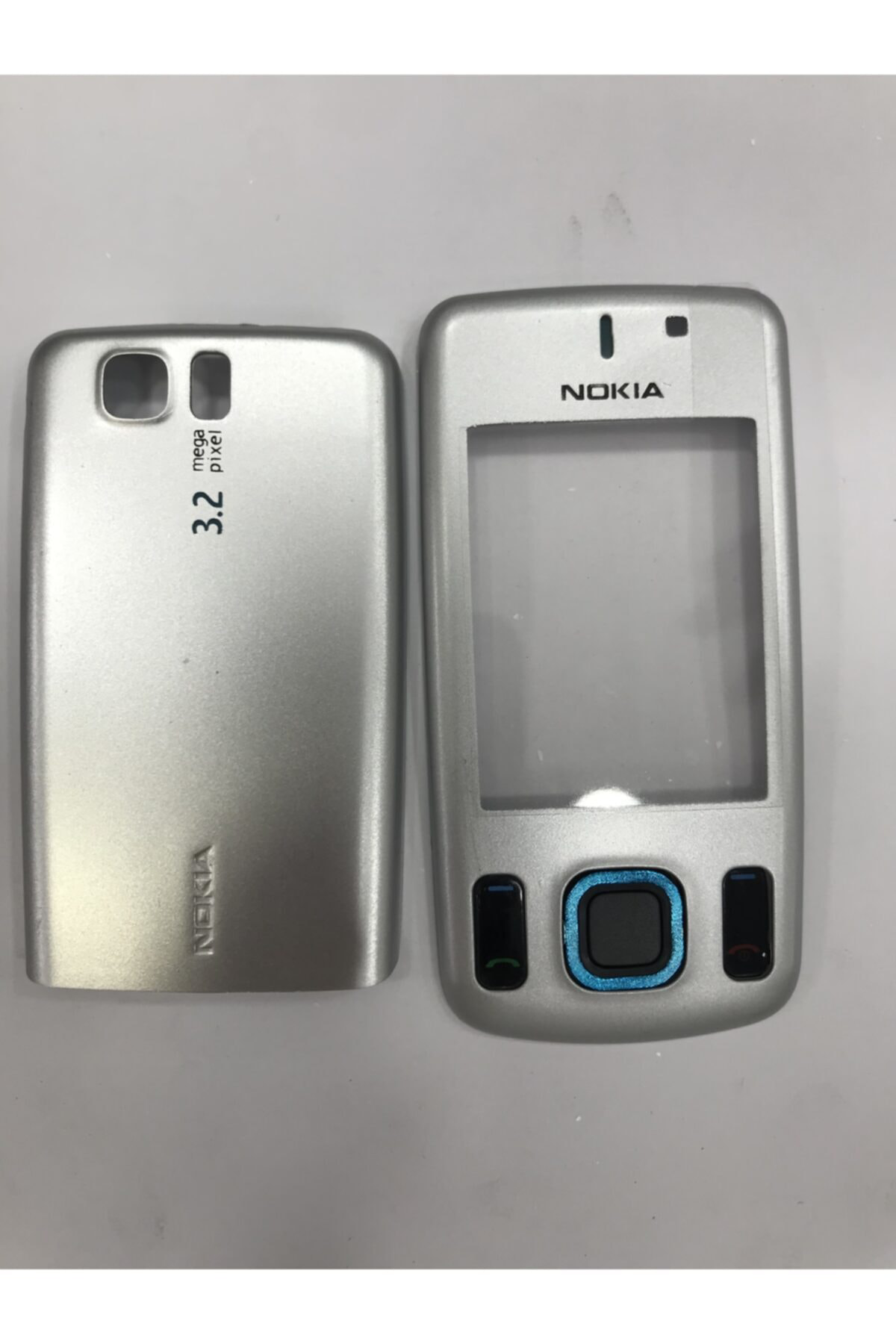Safa Nokia 6600 Slide Ön Arka Kapak Ve Tuş Takımı-Gri