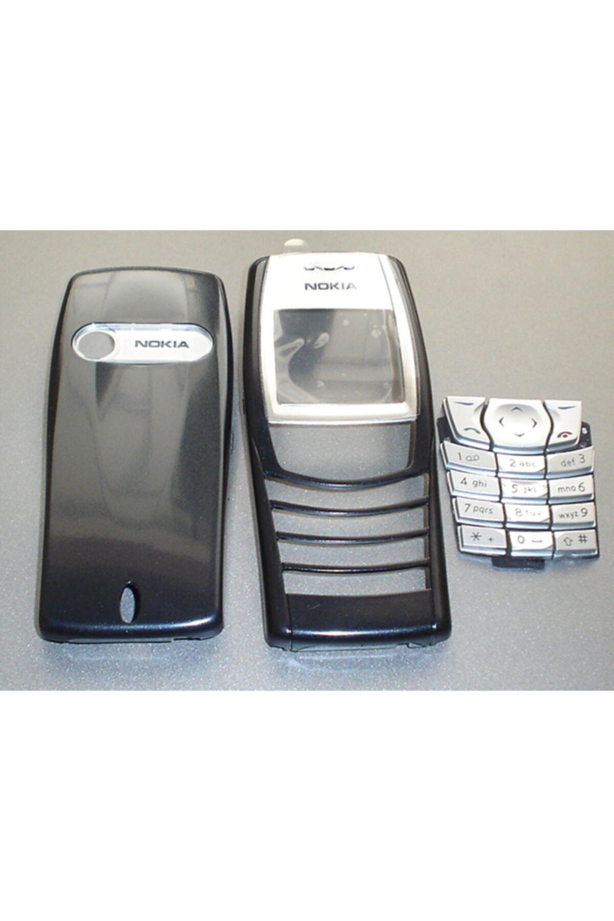 Nostaljikcep Nokia 6610İ Kapak Ve Tuş Takımı Siyah Renk