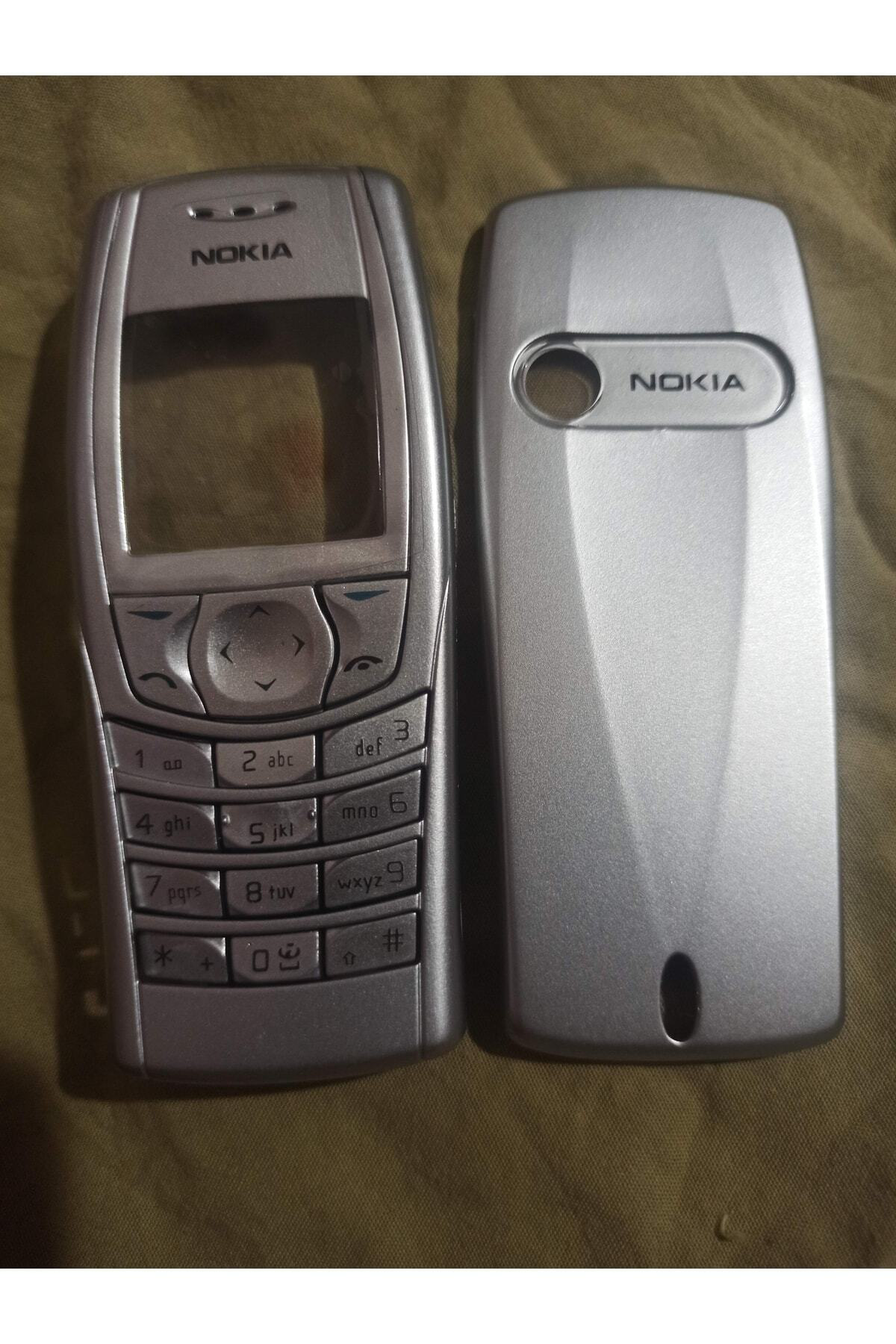 Nokia 6610i Orjinal Komple Kapak Takımı Tuş Takımı Full Set Tamam