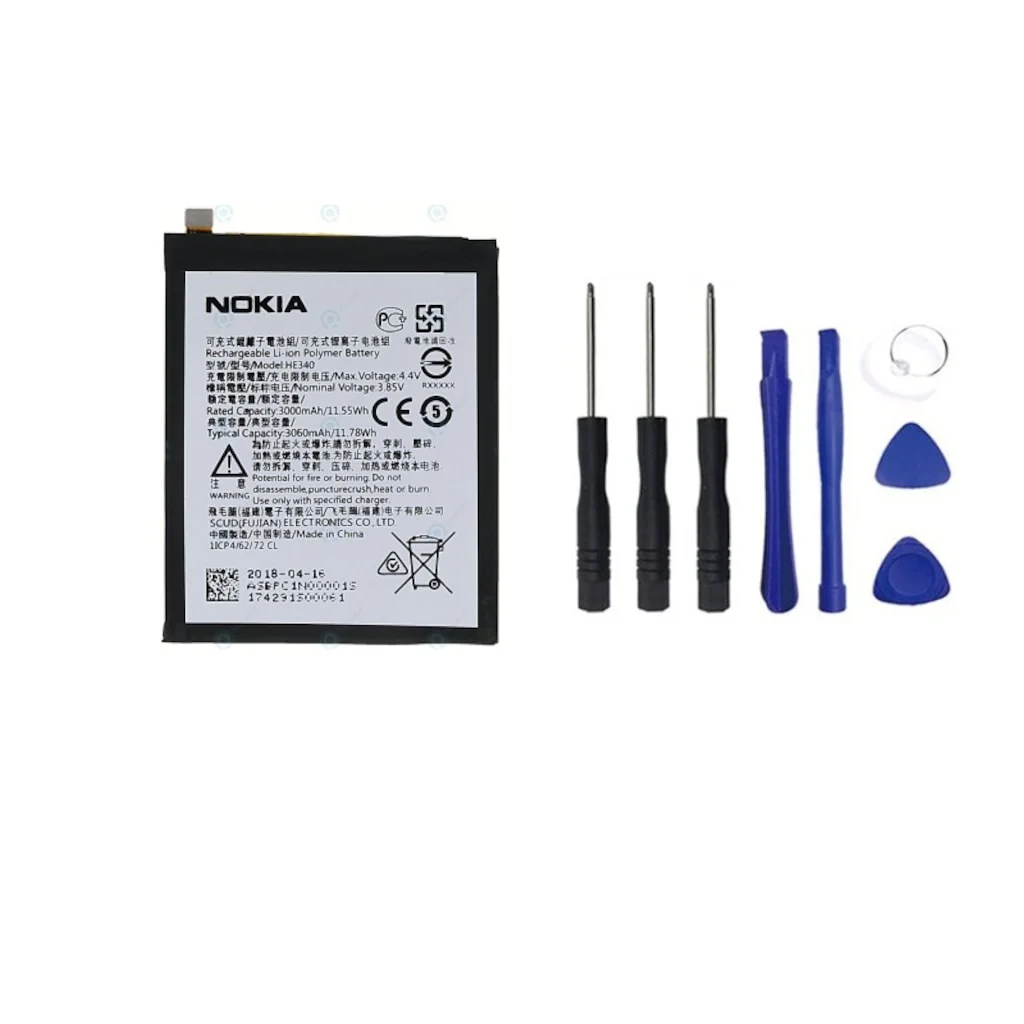 Nokia 7 Batarya Pil ve Tamir Seti Ta1041-Ta1100-Ta1097 He340