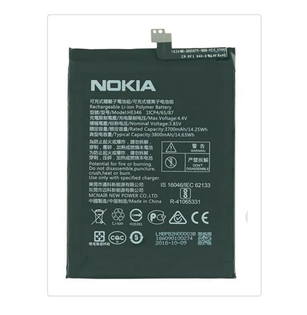 Nokia 7 Plus 7P N7P Pil Batarya HE346