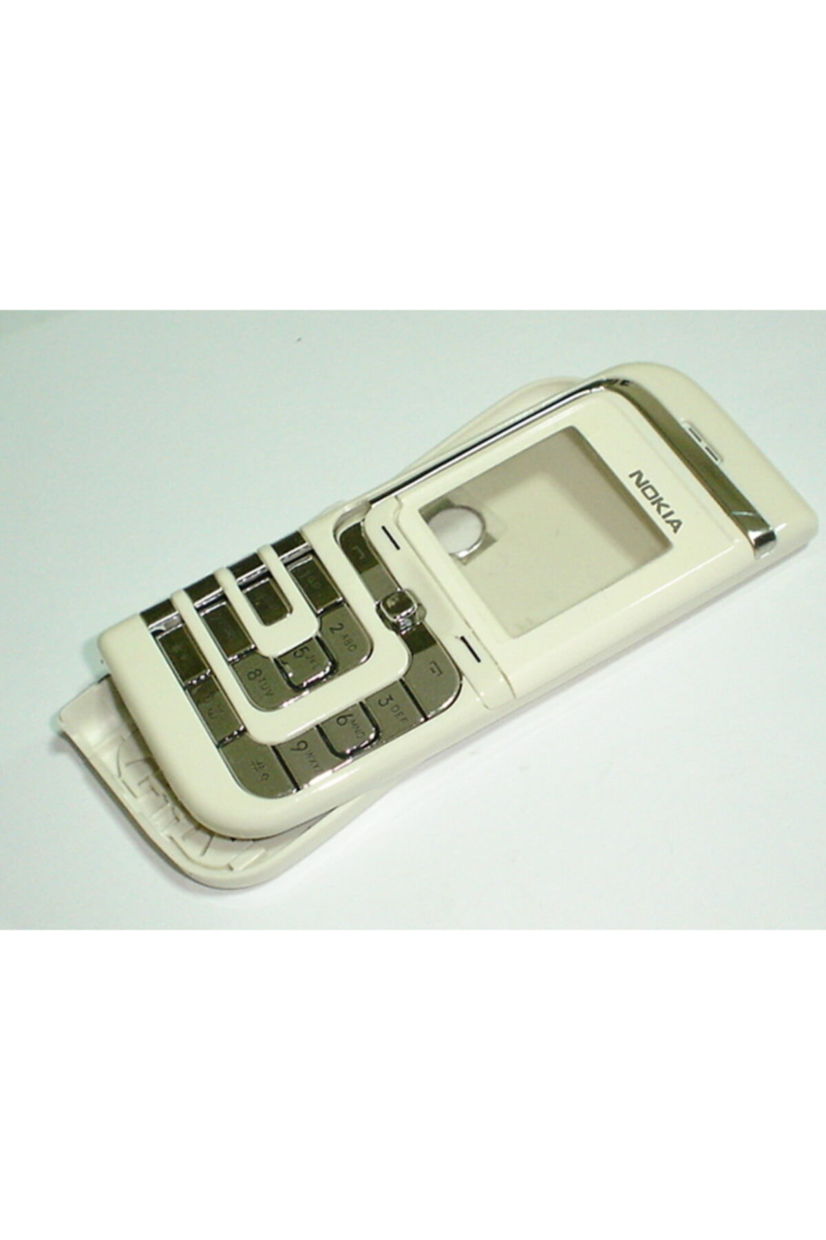 Nokia 7260 Kapak Ve Tuş Takımı Beyaz