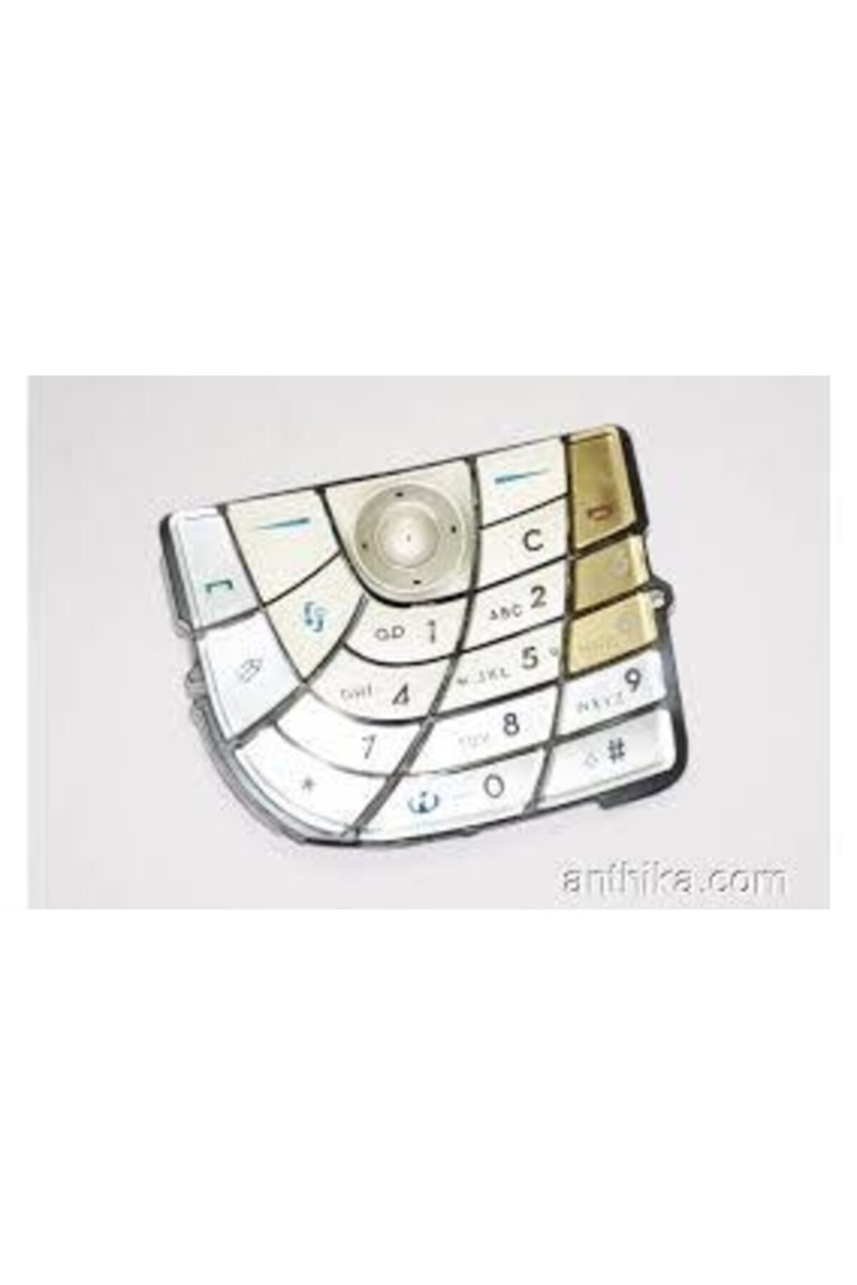 Syrox Nokia 7610 Beyaz Uyumlu Tuş