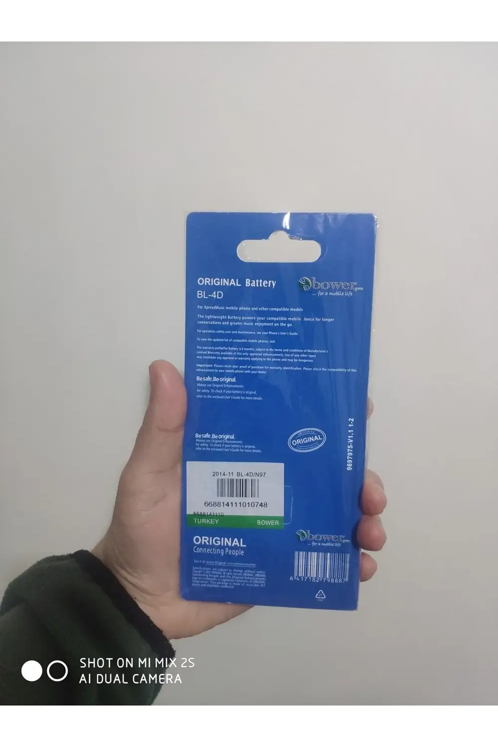 Nokia Bl-4d Batarya