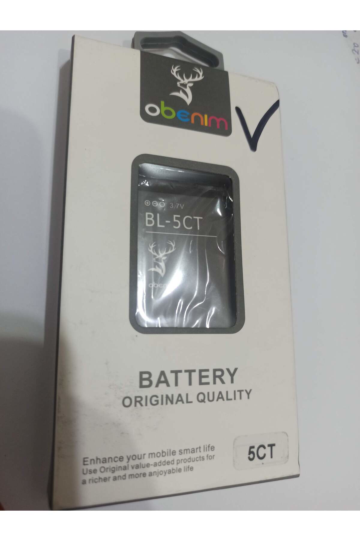 Nokia BL-5CT ORİGİNAL BATARYA C5-00, 6303, C3-01, 3720, C6-01 Nokia BL-5CT ORİGİNAL BATARYA C5-00, 6303, C3-01, 3720, C6-01