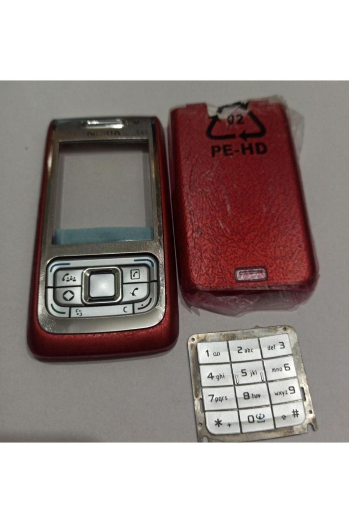 Blackdemss Nokia E65 Orjinal Komple Kapak Tuş Takımı Full Set