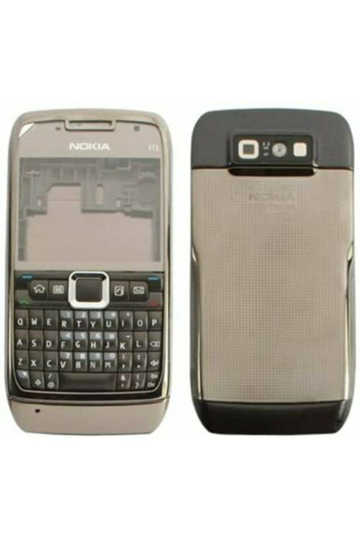 Nostaljikcep Nokia E71 Kasa Kapak Ve Tuş Takımı,Metal