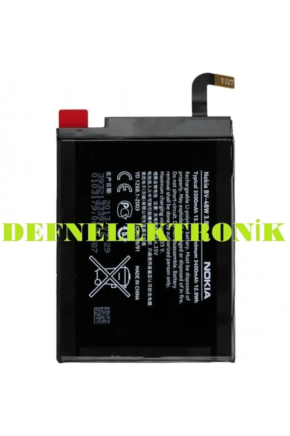 Nokia Lumia 1520 Bv-4Bw Batarya Pil