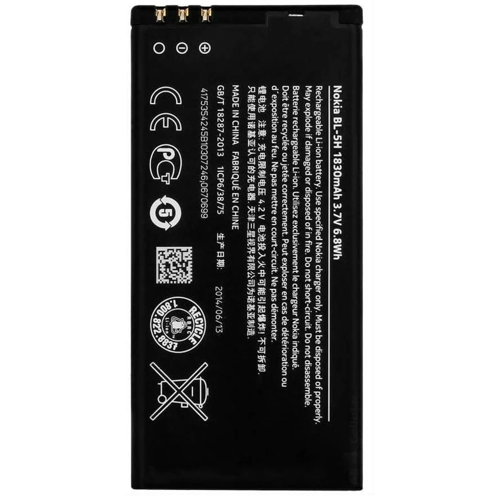Nokia Lumia 630 Pil Batarya Bl-5H