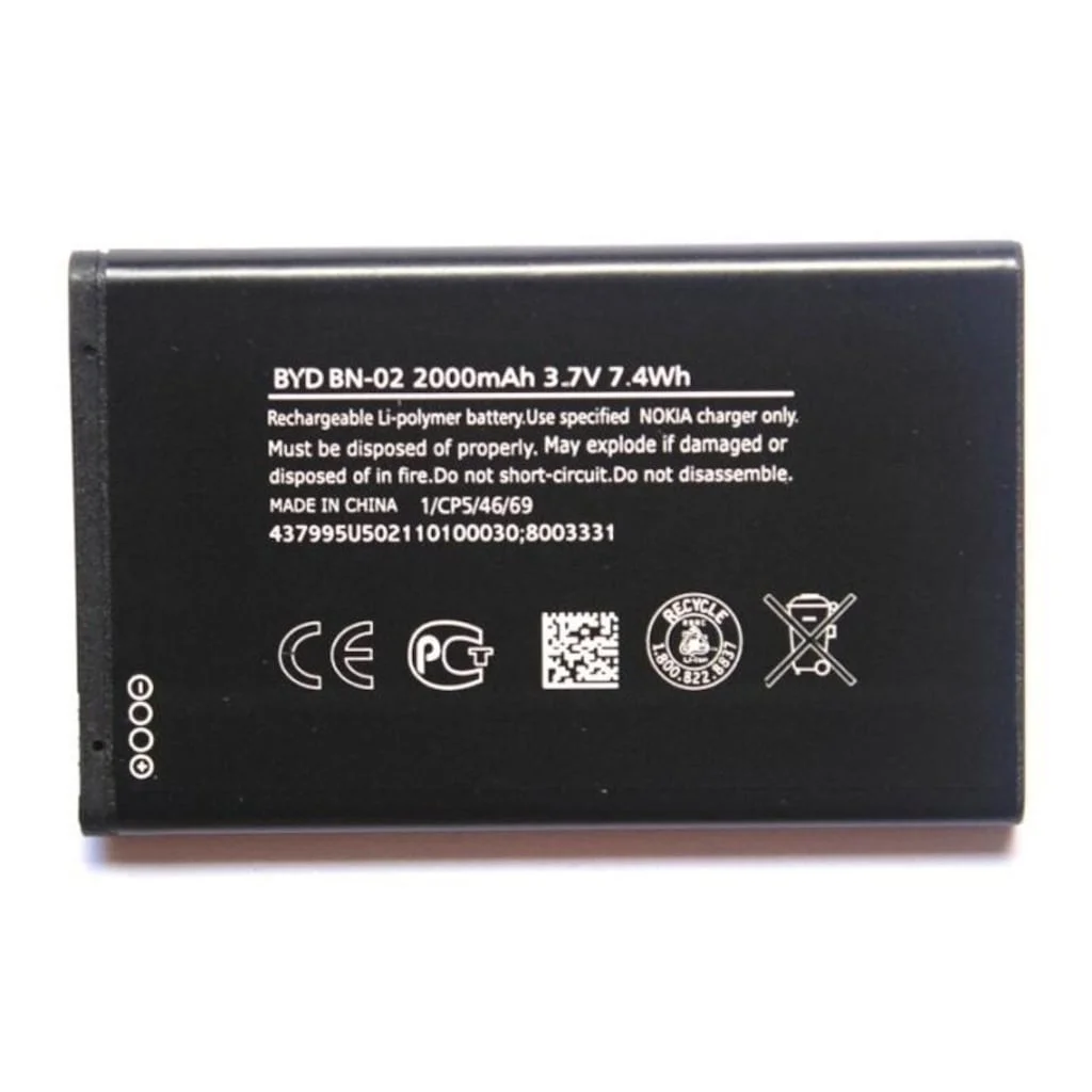 Nokia Lumia Byd Xl Bn-02 Batarya Pil Nokia Lumia Byd Xl Bn-02 Batarya Pil
