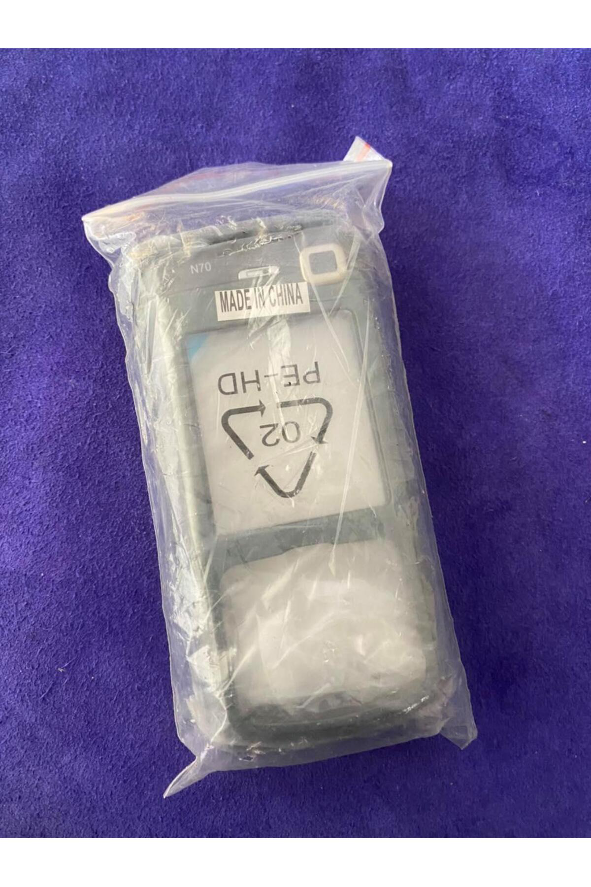 Hasyılmaz Nokia N70 Ön Arka Kapak Siyah(Tuşsuz) - N70 Kapak