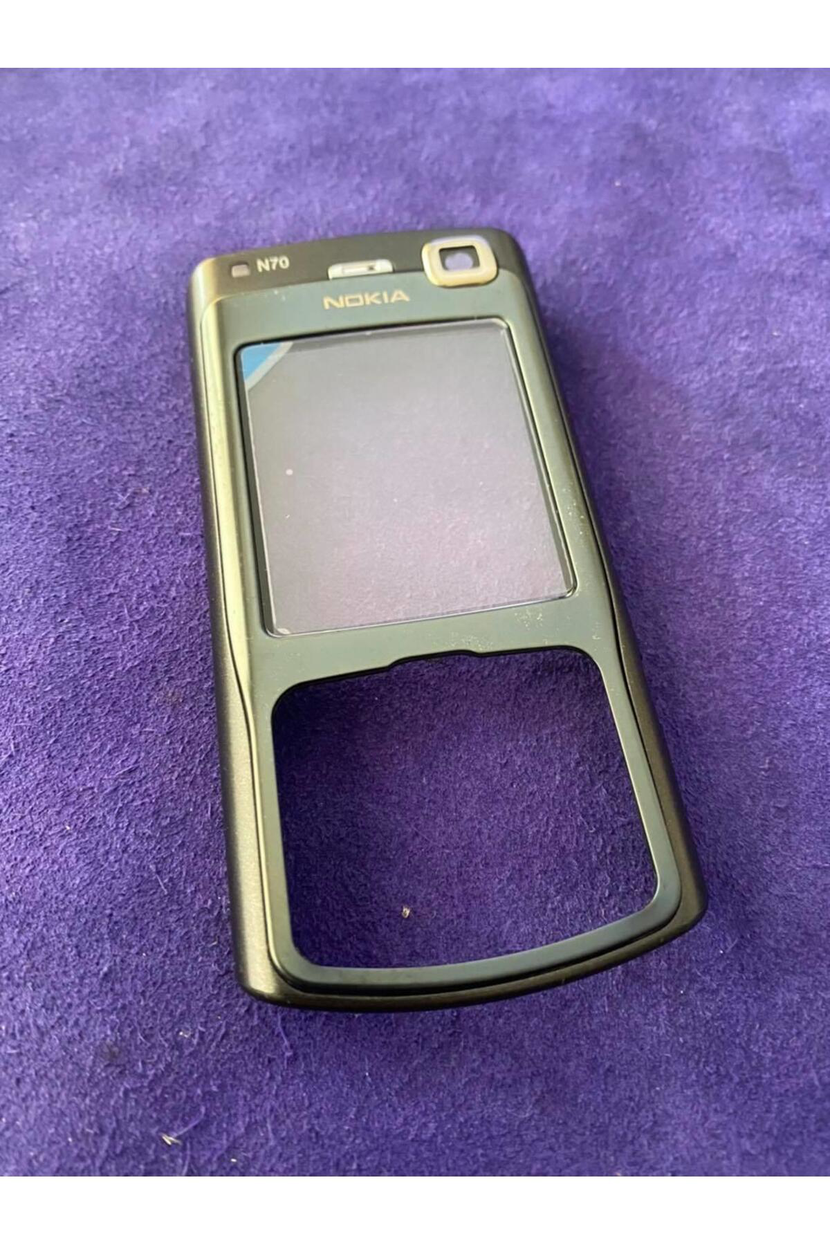 Hasyılmaz Nokia N70 Ön Arka Kapak Siyah(Tuşsuz) - N70 Kapak