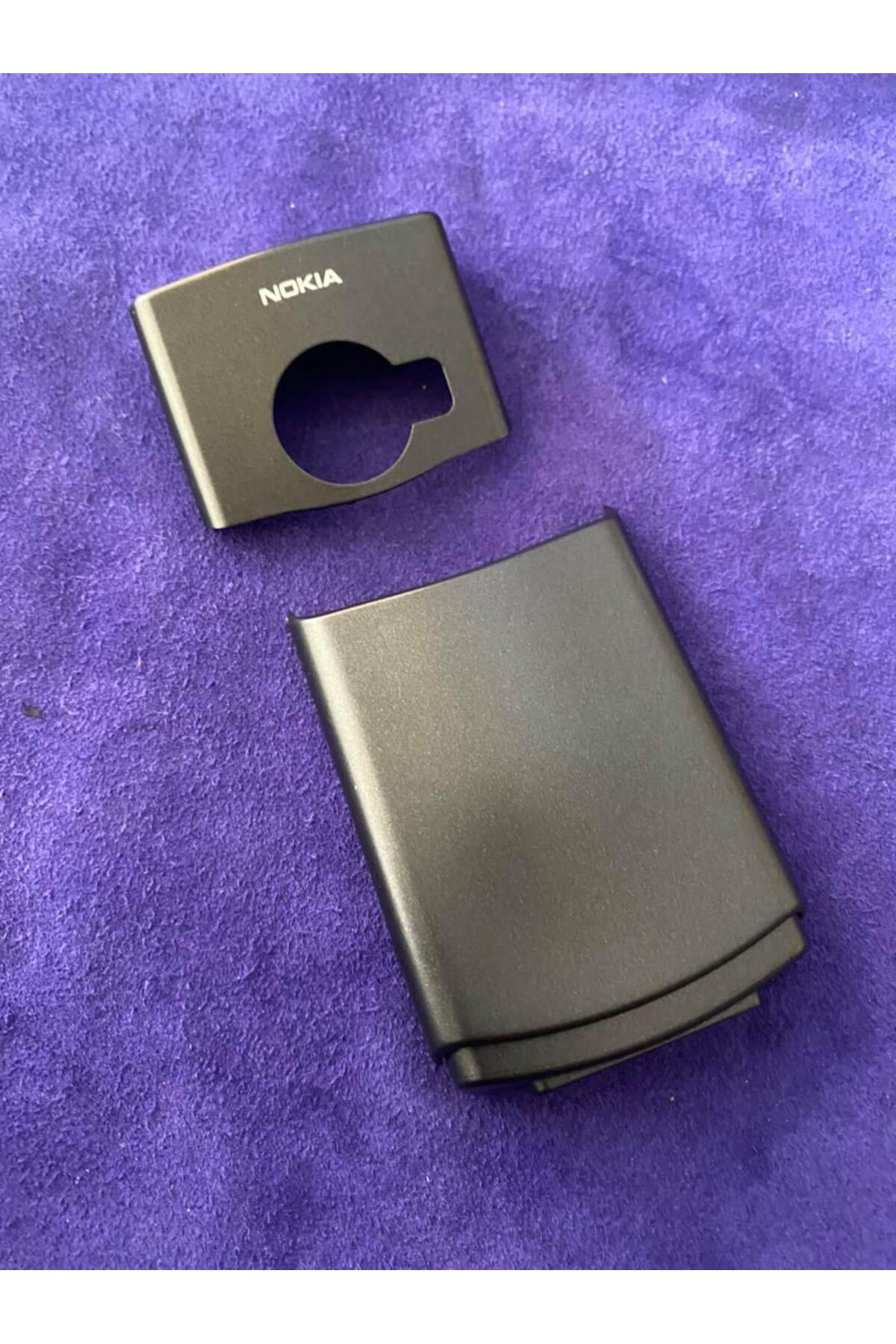 Hasyılmaz Nokia N70 Ön Arka Kapak Siyah(Tuşsuz) - N70 Kapak