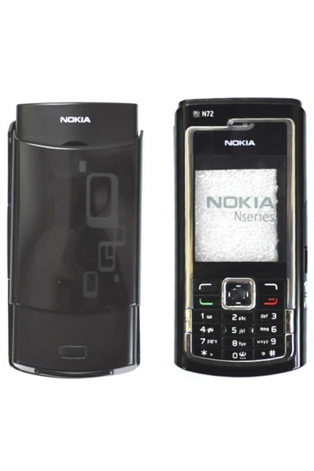 Lifeiletisim Nokia N72 Full Kapak-Tuş