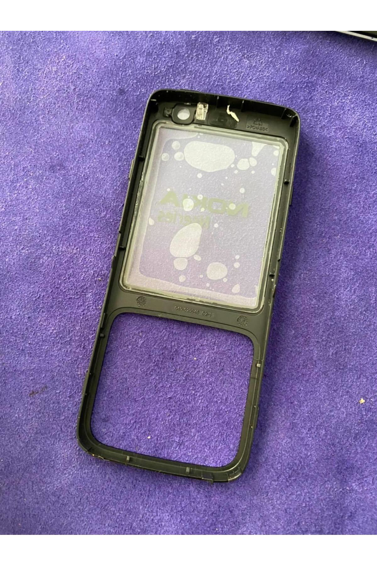 Hasyılmaz Nokia N73 Ön Arka Kapak Siyahtuşsuz) - N73 Kapak