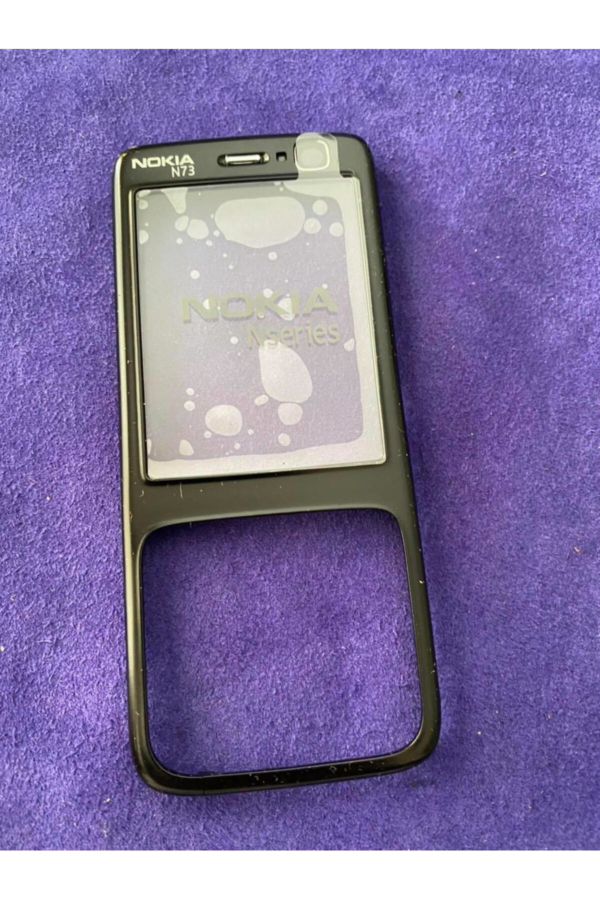 Hasyılmaz Nokia N73 Ön Arka Kapak Siyahtuşsuz) - N73 Kapak