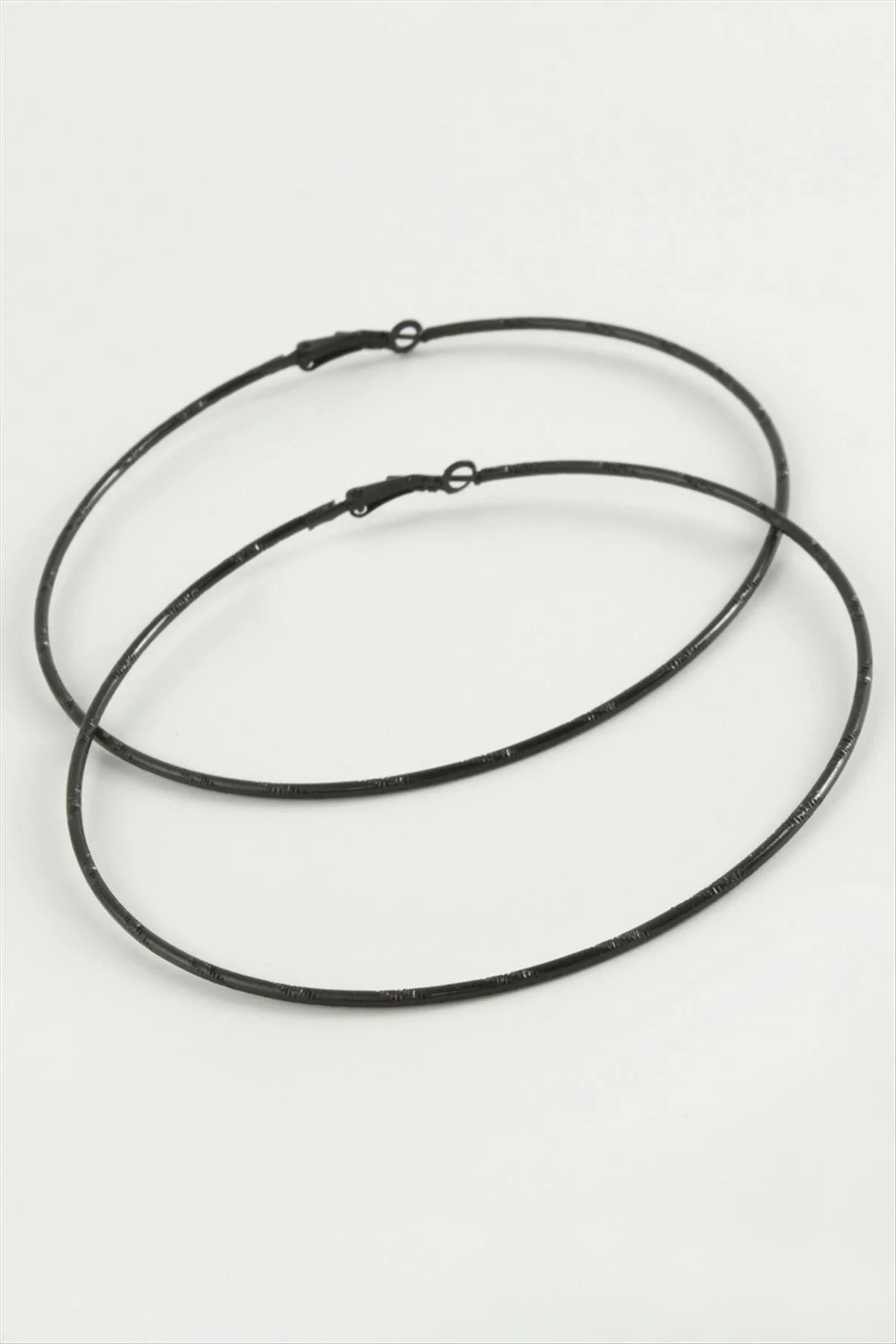 Noktalı Metal Halka Küpe 8-9-10 cm