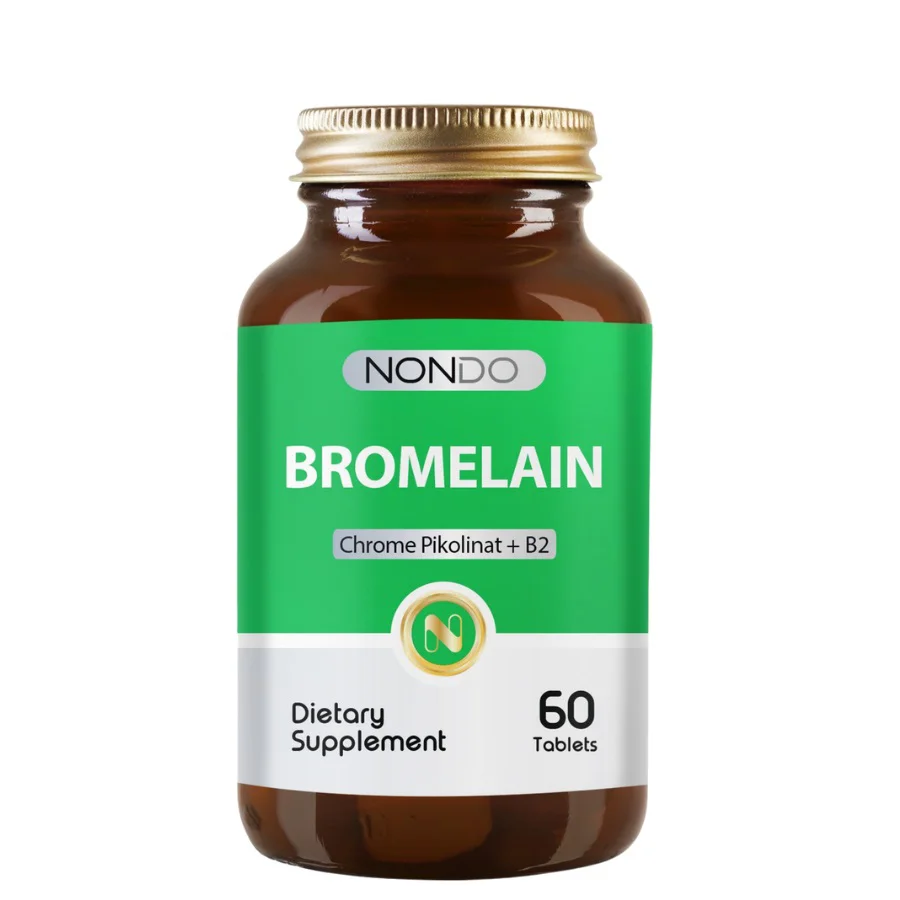 Nondo Bromelain 750 mg Krom Pikolinat 60 Tablet