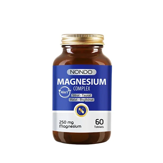 Nondo Magnesium Complex 60 Tablet Nondo Magnesium Complex 60 Tablet