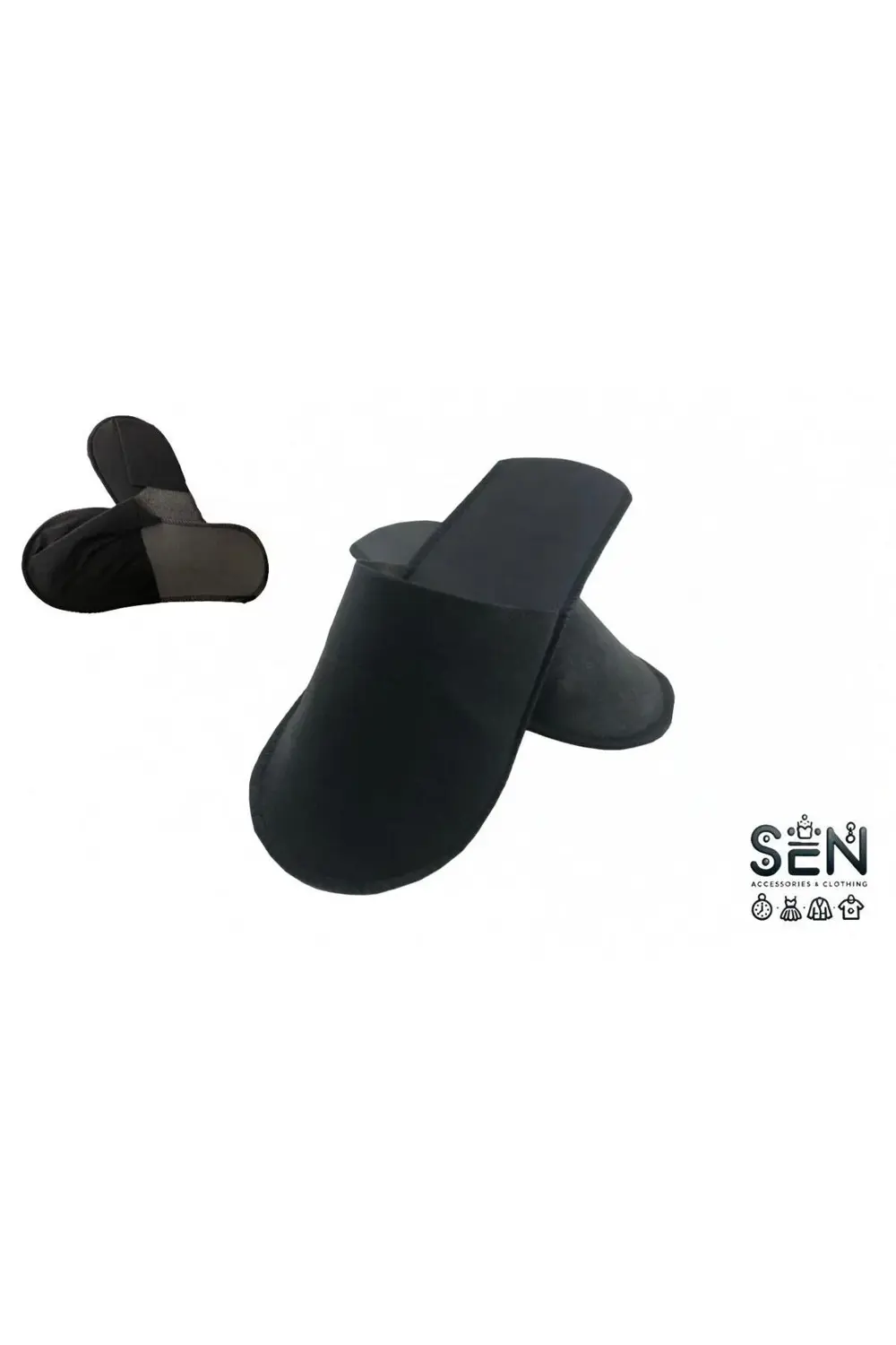 Nonwovenshoes 20 Çift Otel Terlik, Overlok Terlik, Tek Kullanımlı