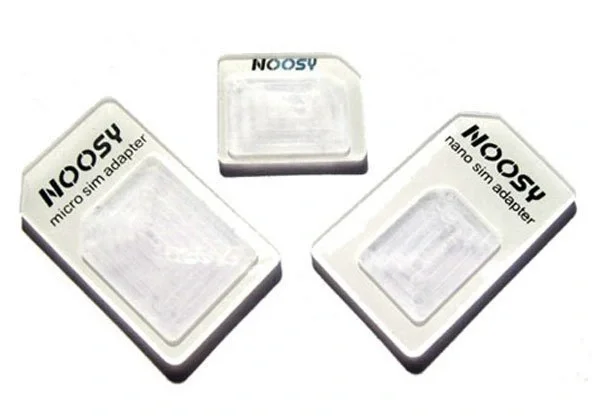 Noosy: Nano Ve Micro Sim Kart Adaptörü Noosy: Nano Ve Micro Sim Kart Adaptörü