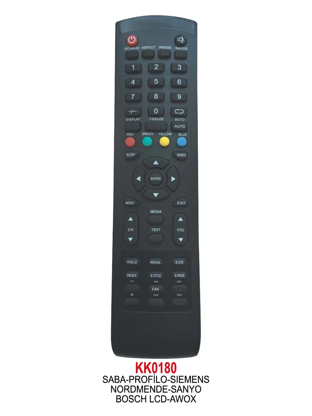 NORDMENDE- LCD- KUMANDA