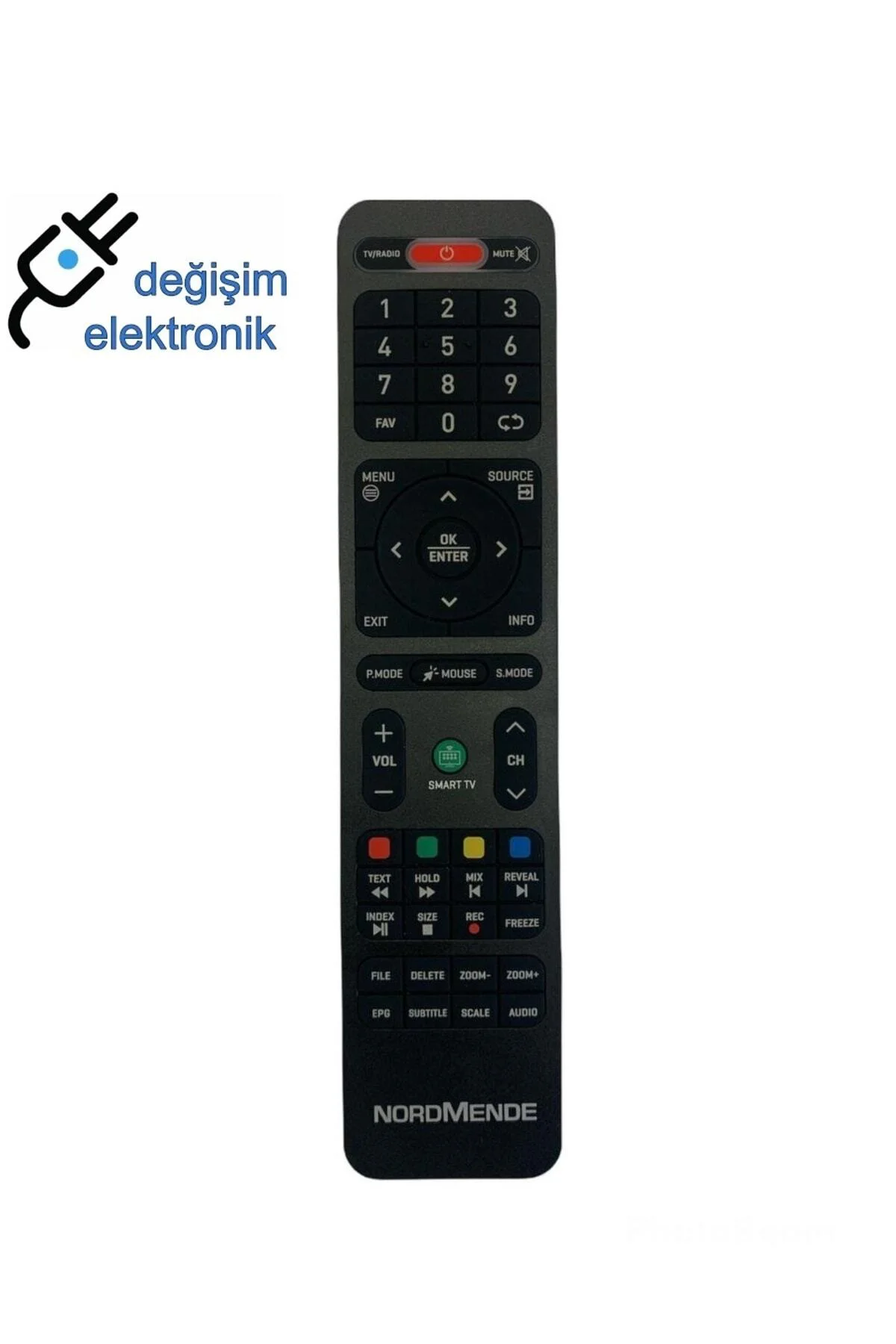 Nordmende Nm58f350 Smart Led Tv Orjinal Kumandası