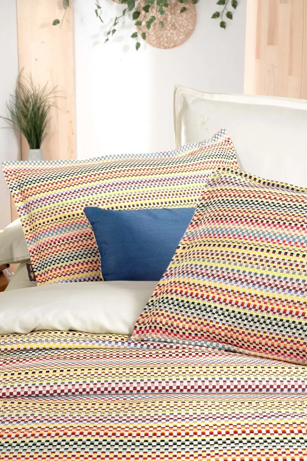 Norita Multicolour Çift Kişilik Yatak Örtüsü Seti