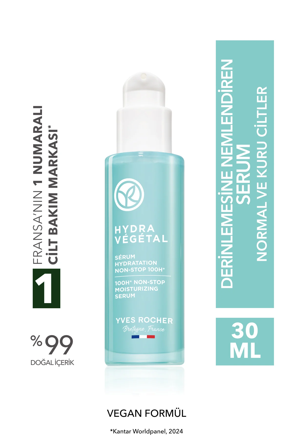 Normal-Kuru Cilt,Hyaluronik Asit&Aloe Vera Cilt Serum-Hydra Veget