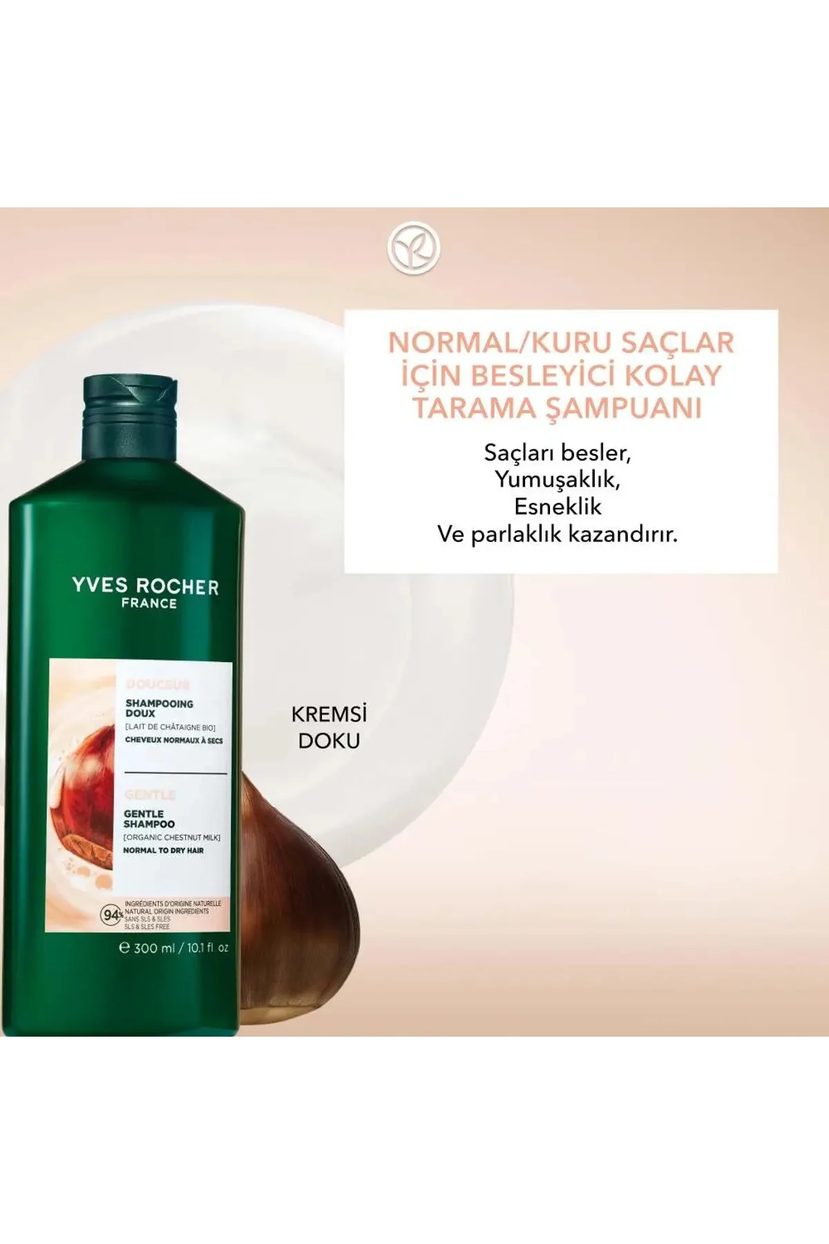 Normal Ve Kuru Saçlar İçin Sülfat İçermeyen Besleyici Kolay Taram
