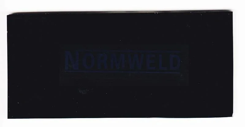 NORMWELD XTW TH9-1 110X50X3mm Siyah Maske Camı (10 Ad.)