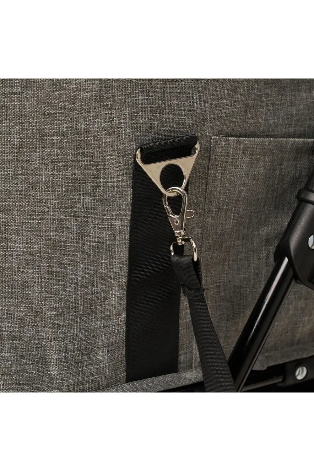 Norris Gri Kedi Köpek Arabası - Katlanabilir, Konforlu ve Güvenli