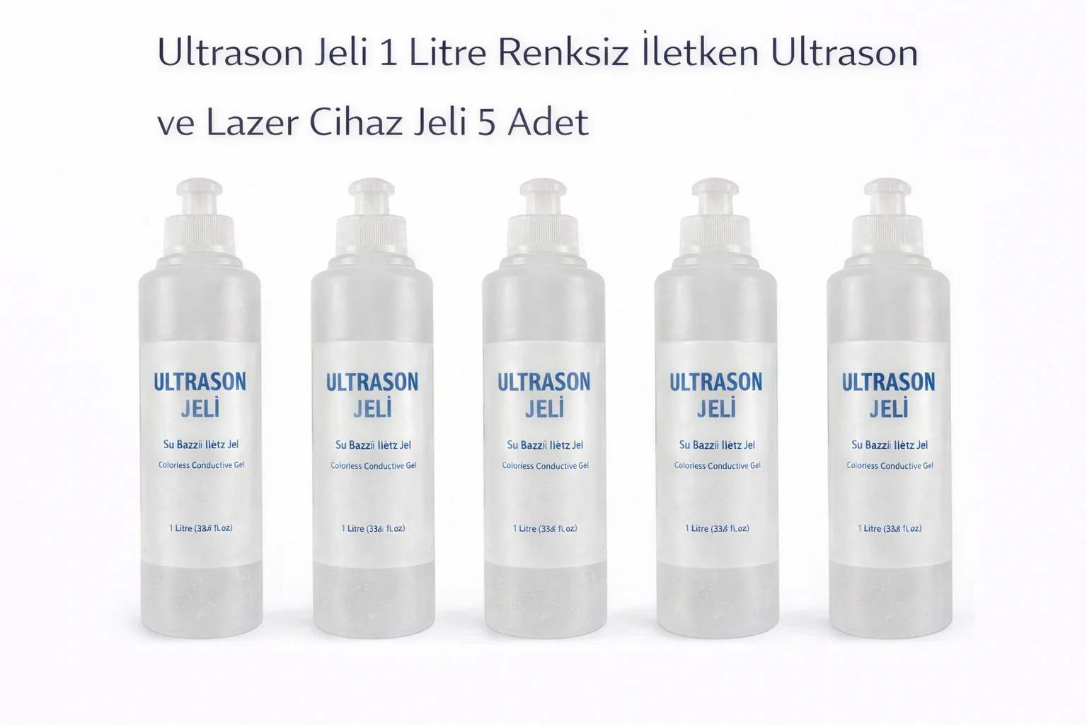 Northcity 1 Litre İletken Ultrason ve Lazer Cihaz Jeli - 5 Adet P
