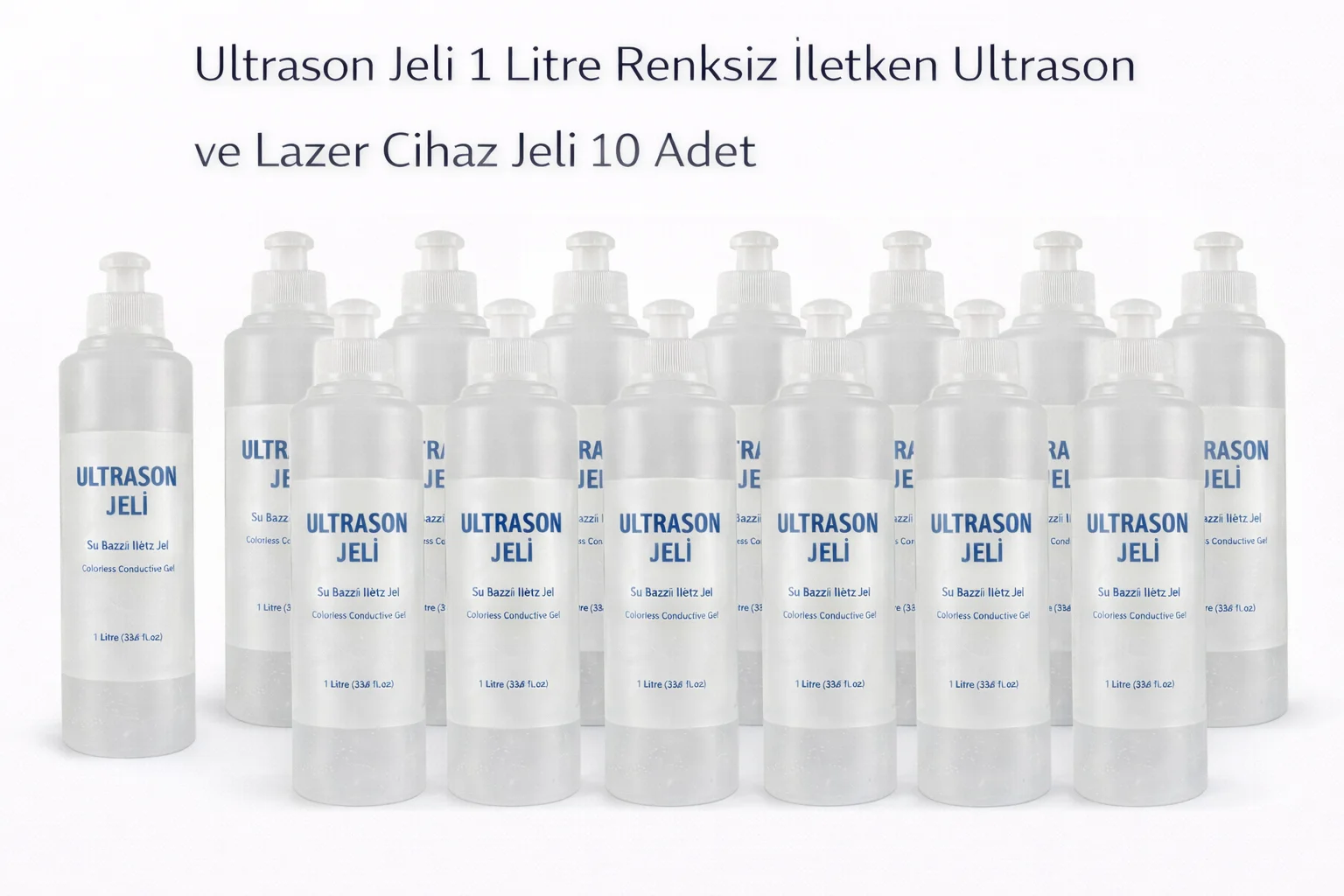 Northcity 1 Litre Renksiz İletken Ultrason ve Lazer Cihaz Jeli 10